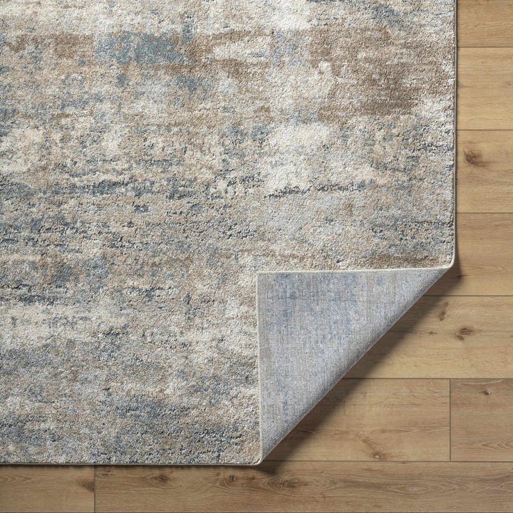 Abstract Beige And Gray Contemporary Style Rug - The Rug Decor