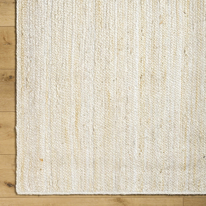 Adahy Beige Contemporary Style Hand Loom Jute Area Rug - The Rug Decor