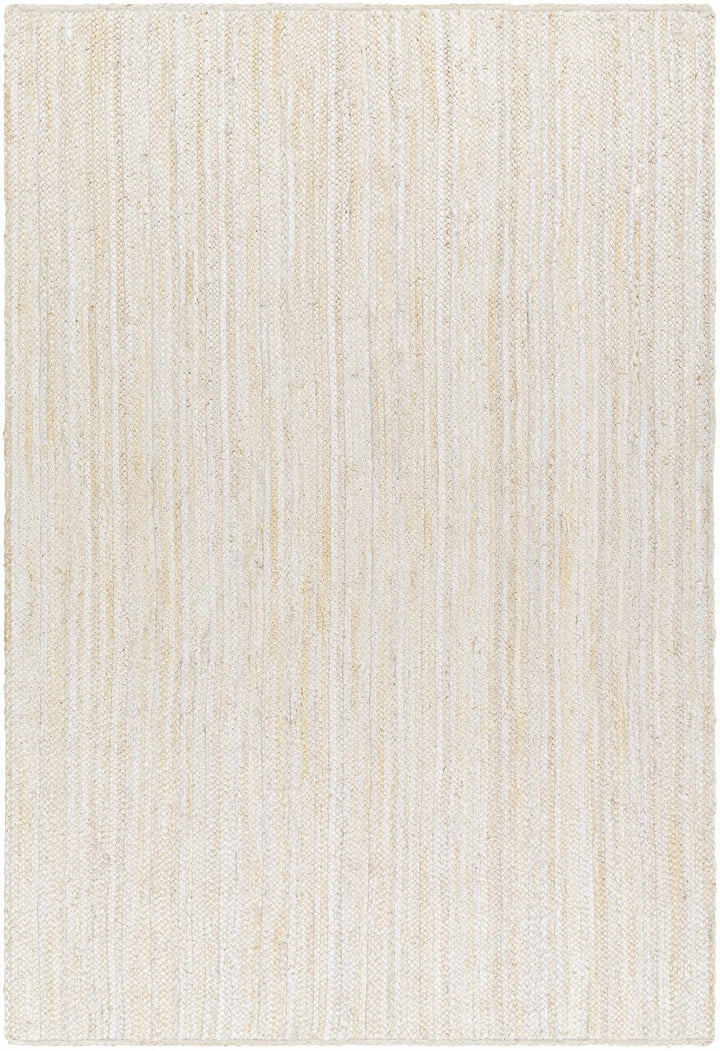 Adahy Beige Contemporary Style Hand Loom Jute Area Rug - The Rug Decor