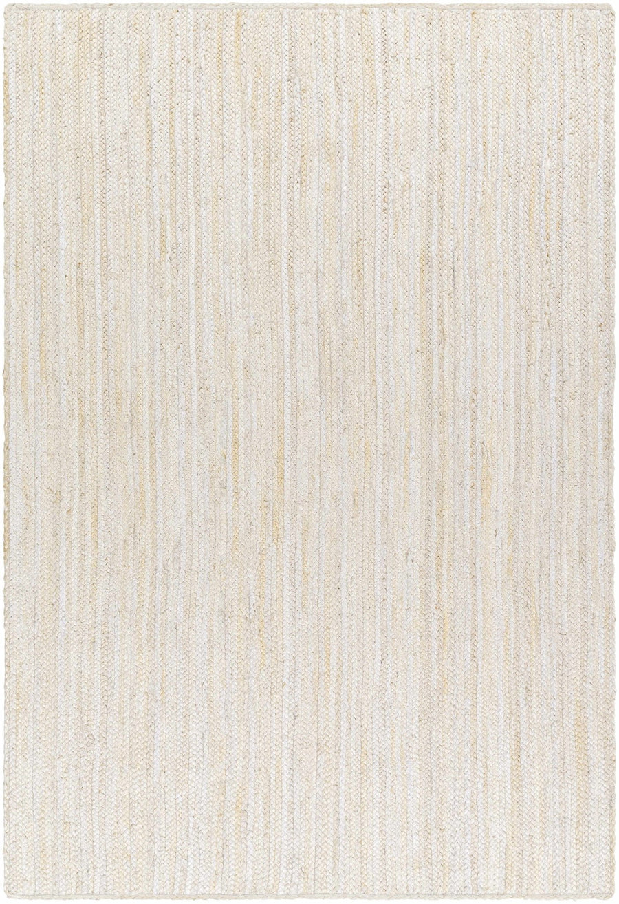 Adahy Beige Contemporary Style Hand Loom Jute Area Rug - The Rug Decor