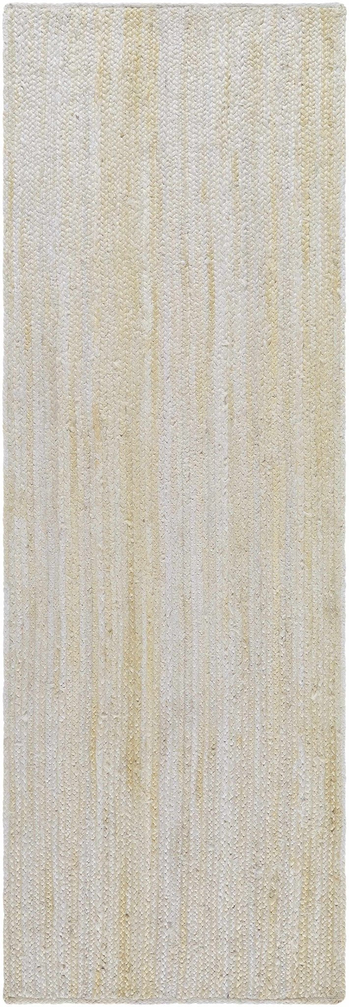 Adahy Beige Contemporary Style Hand Loom Jute Area Rug - The Rug Decor