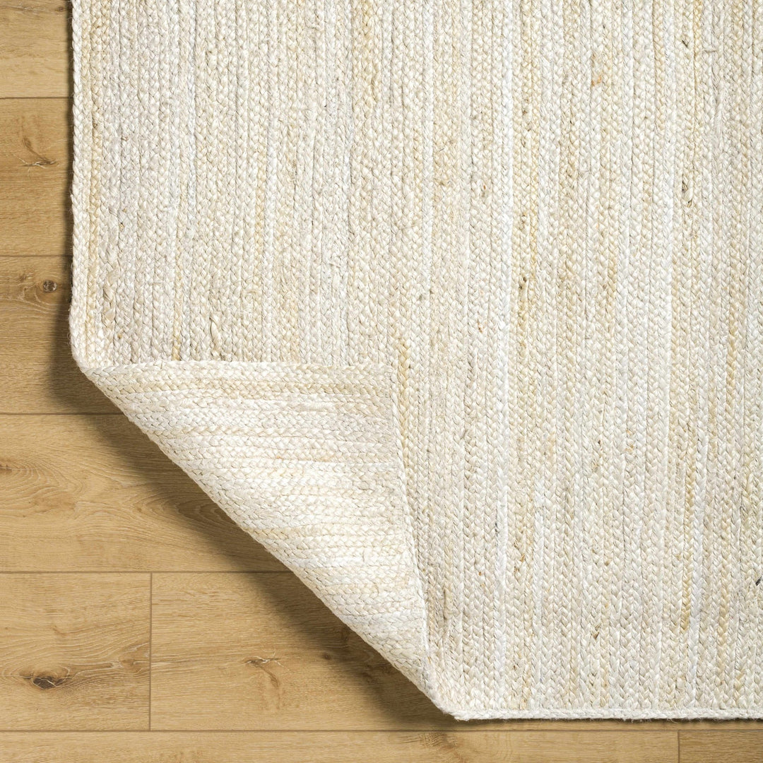 Adahy Beige Contemporary Style Hand Loom Jute Area Rug - The Rug Decor
