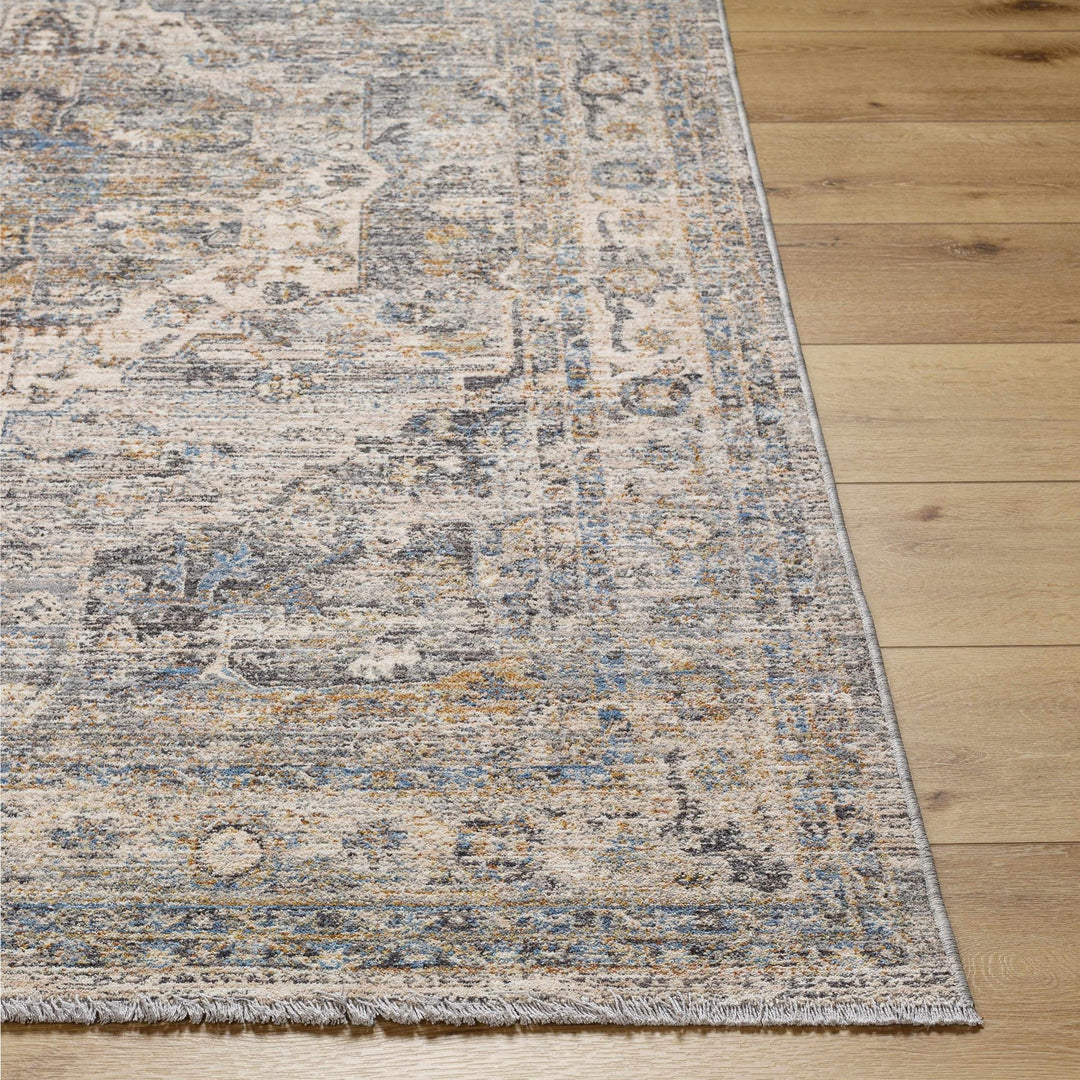 Addax Beige And Gray Traditional Style Area Rug - The Rug Decor