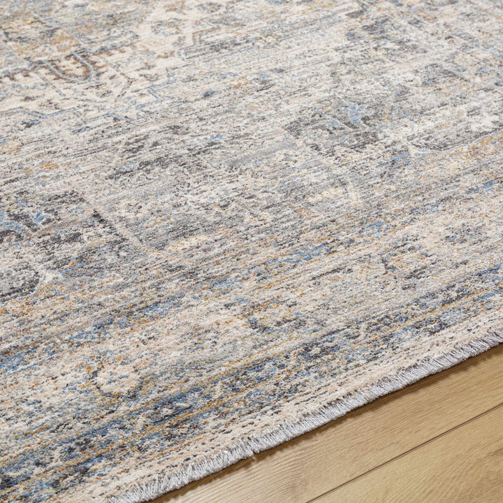 Addax Beige And Gray Traditional Style Area Rug - The Rug Decor