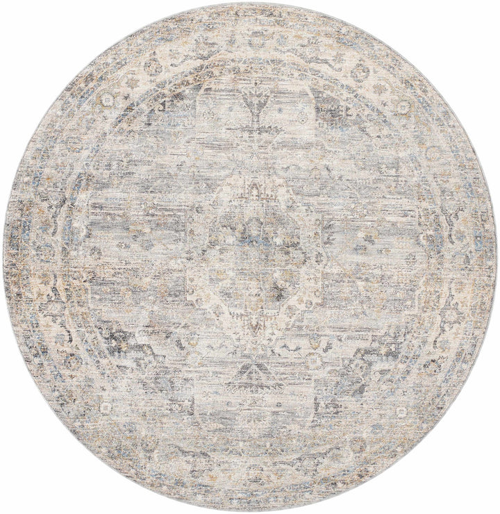 Addax Beige And Gray Traditional Style Area Rug - The Rug Decor