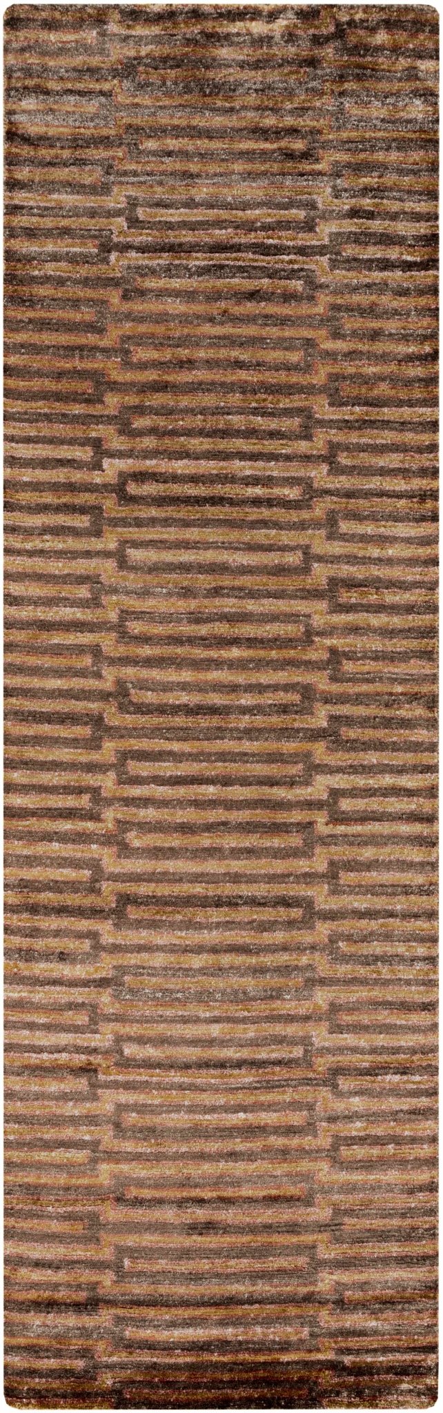 Addieville Brown And Beige Modern Style Area Rug - The Rug Decor