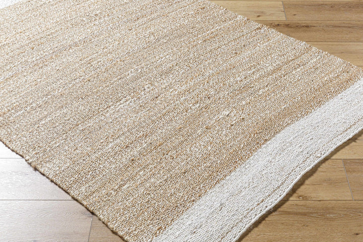 Aderyn Traditional Camel And Tan Jute Area Rug - The Rug Decor