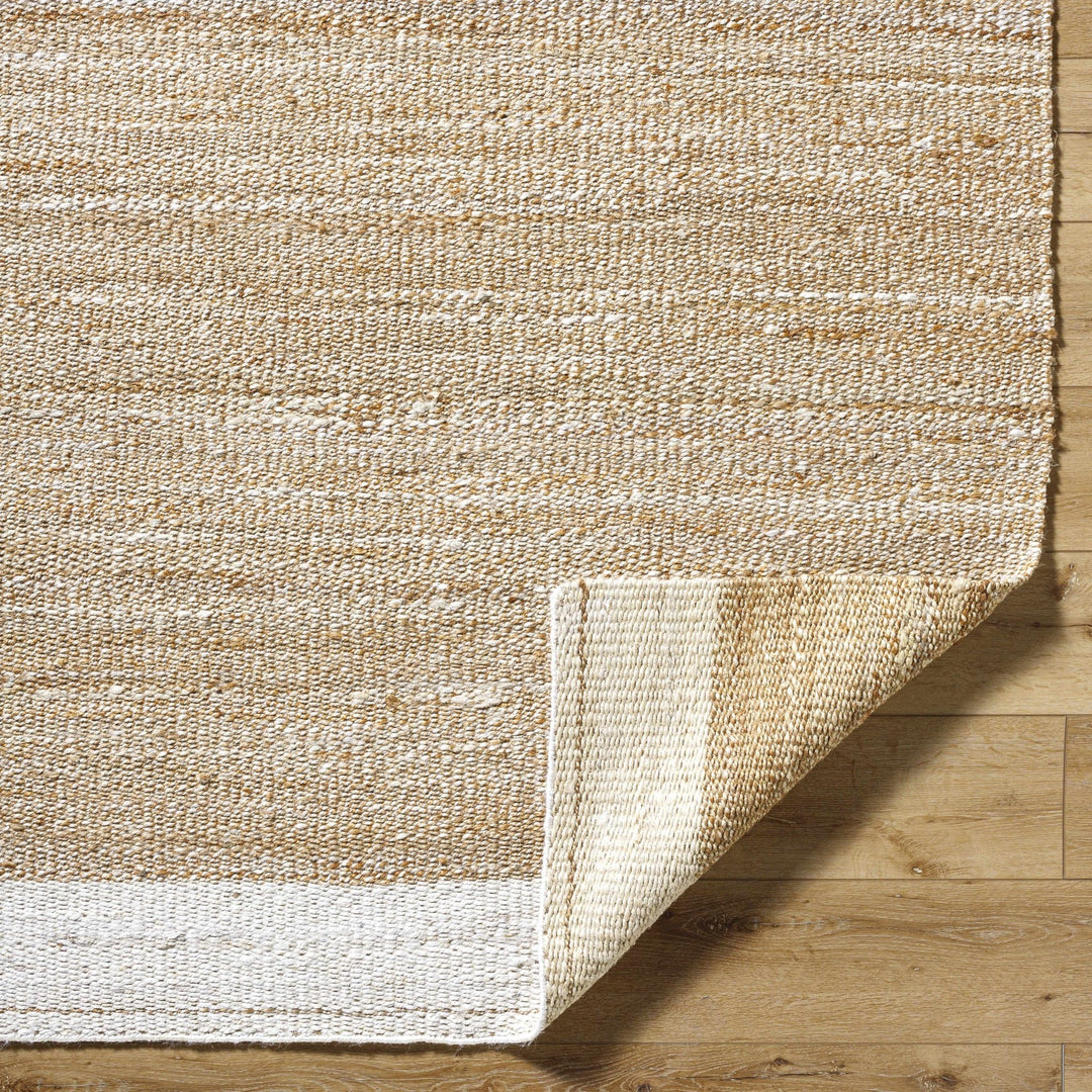 Aderyn Traditional Camel And Tan Jute Area Rug - The Rug Decor