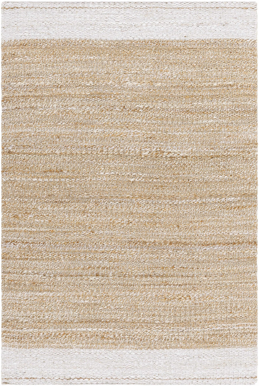Aderyn Traditional Camel And Tan Jute Area Rug - The Rug Decor
