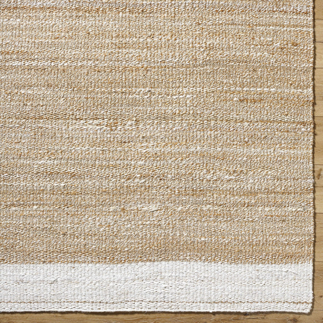 Aderyn Traditional Camel And Tan Jute Area Rug - The Rug Decor