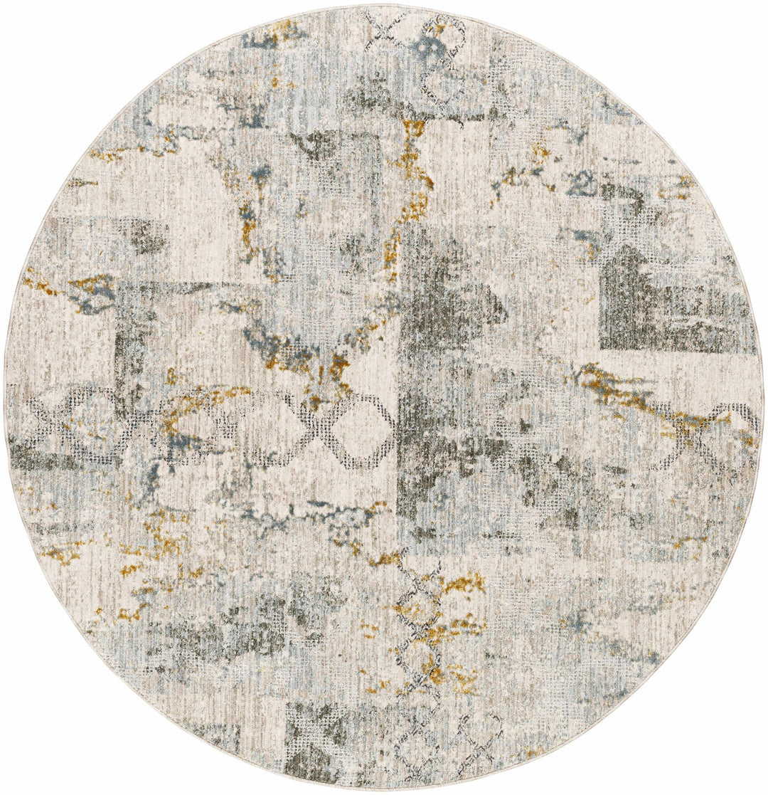 Adlai Modern Abstract Design Beige And Gray Rug - The Rug Decor