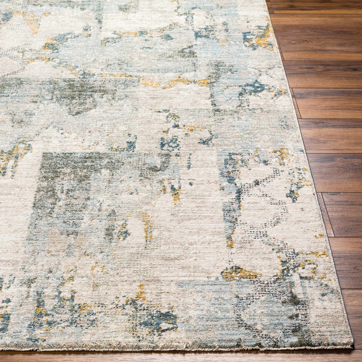 Adlai Modern Abstract Design Beige And Gray Rug - The Rug Decor