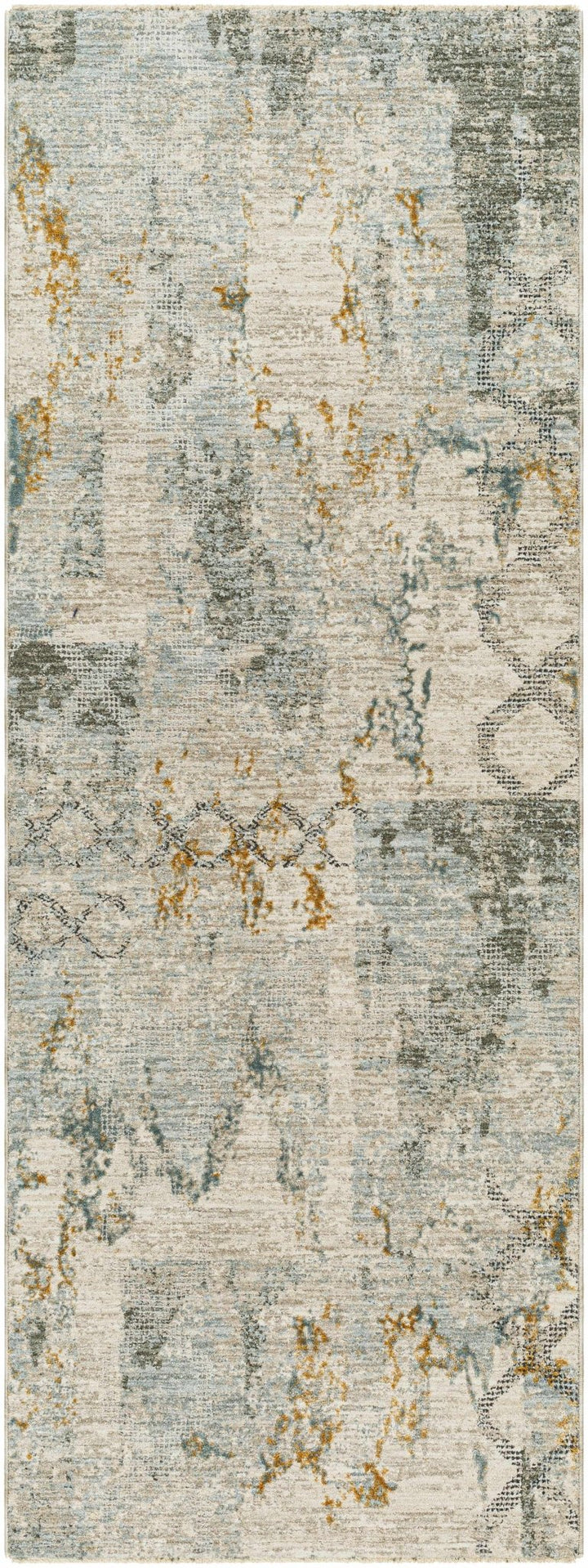 Adlai Modern Abstract Design Beige And Gray Rug - The Rug Decor