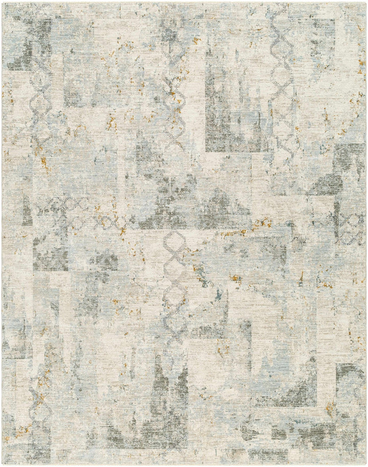Adlai Modern Abstract Design Beige And Gray Rug - The Rug Decor