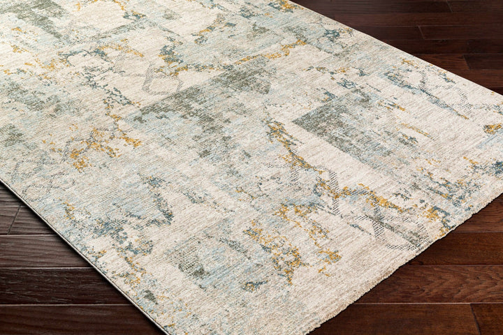 Adlai Modern Abstract Design Beige And Gray Rug - The Rug Decor