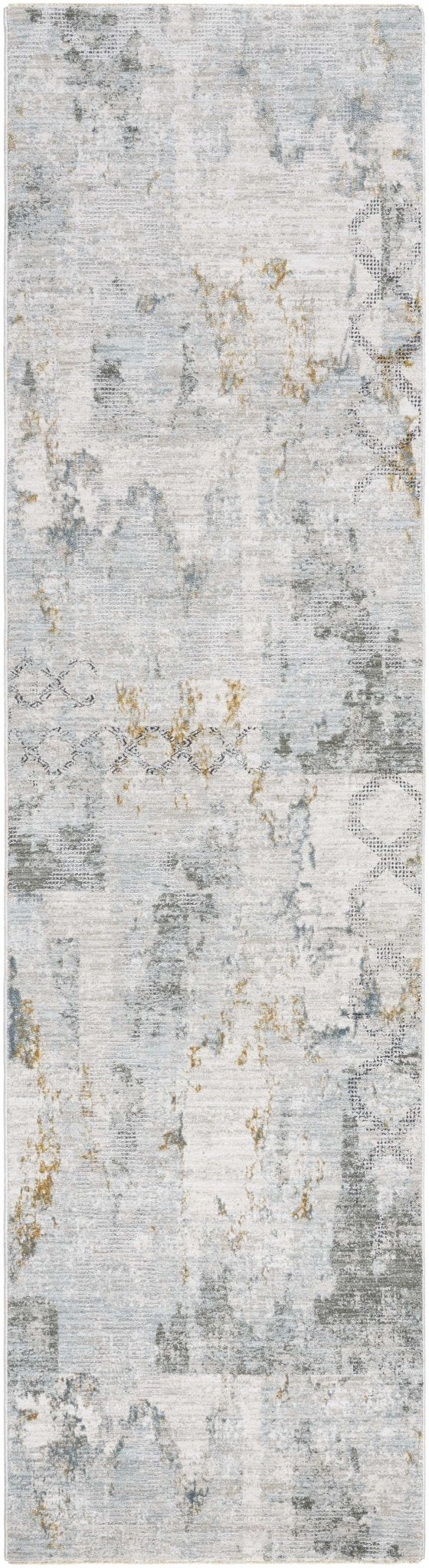 Adlai Modern Abstract Design Beige And Gray Rug - The Rug Decor