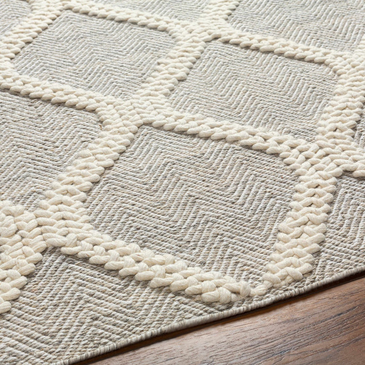 Adora Contemporary Grey And Ivory Rug - The Rug Decor