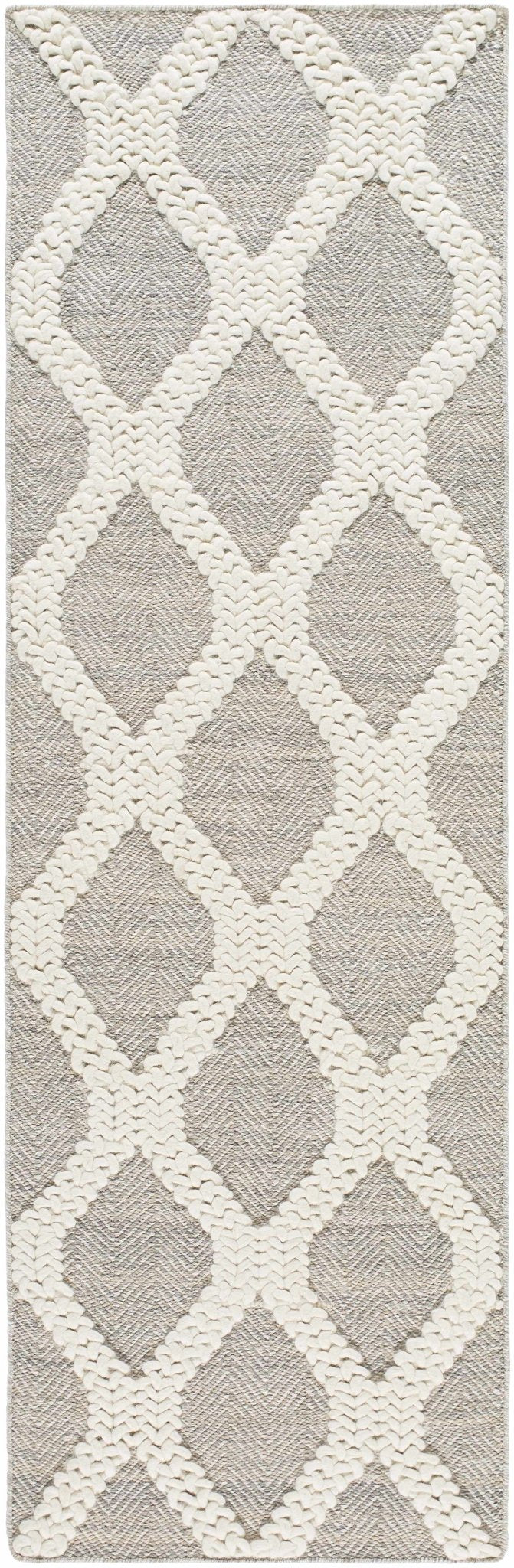 Adora Contemporary Grey And Ivory Rug - The Rug Decor