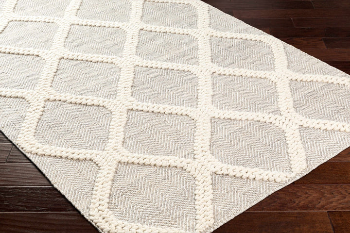 Adora Contemporary Grey And Ivory Rug - The Rug Decor