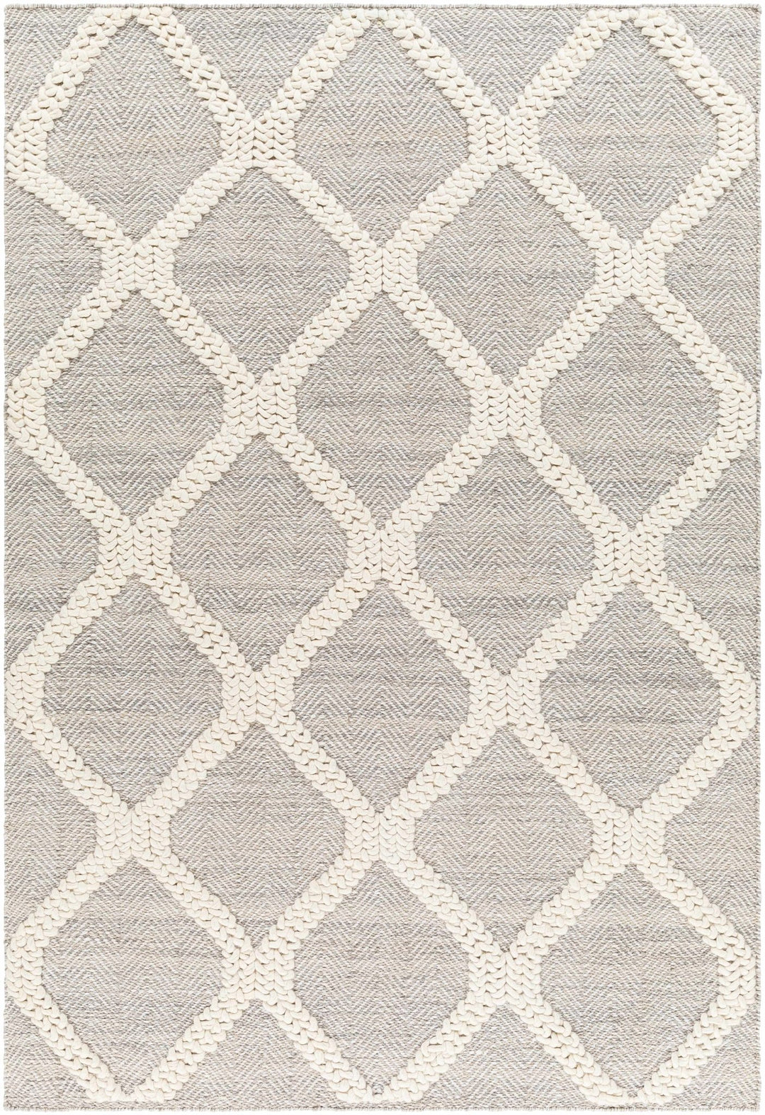 Adora Contemporary Grey And Ivory Rug - The Rug Decor
