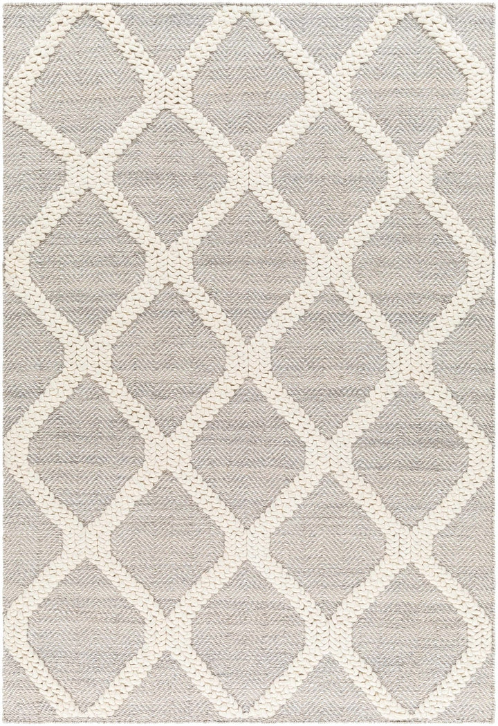 Adora Contemporary Grey And Ivory Rug - The Rug Decor