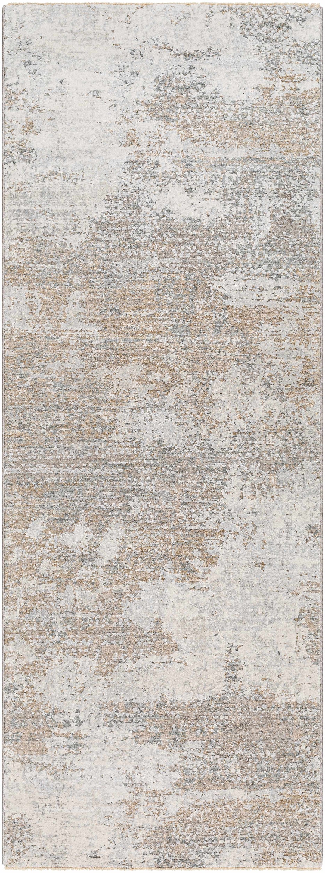 Adwoa Modern Abstract Design Gray & Brown Boutique Rug