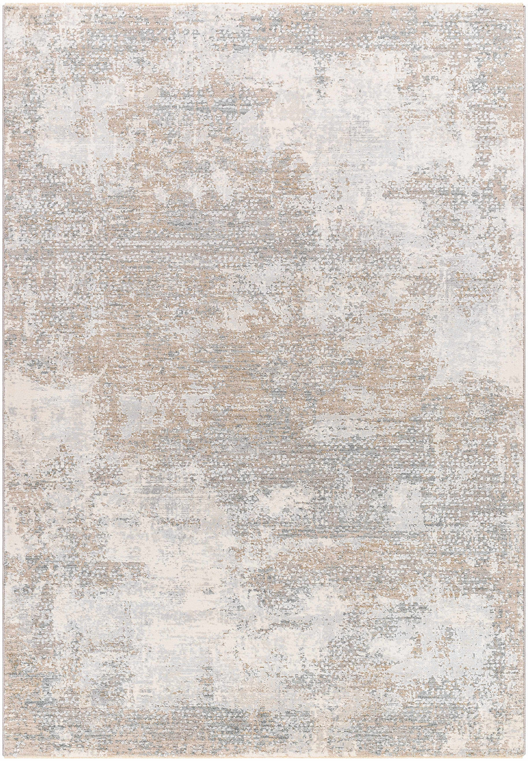 Adwoa Modern Abstract Design Gray & Brown Boutique Rug