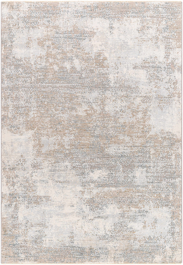 Adwoa Modern Abstract Design Gray & Brown Boutique Rug