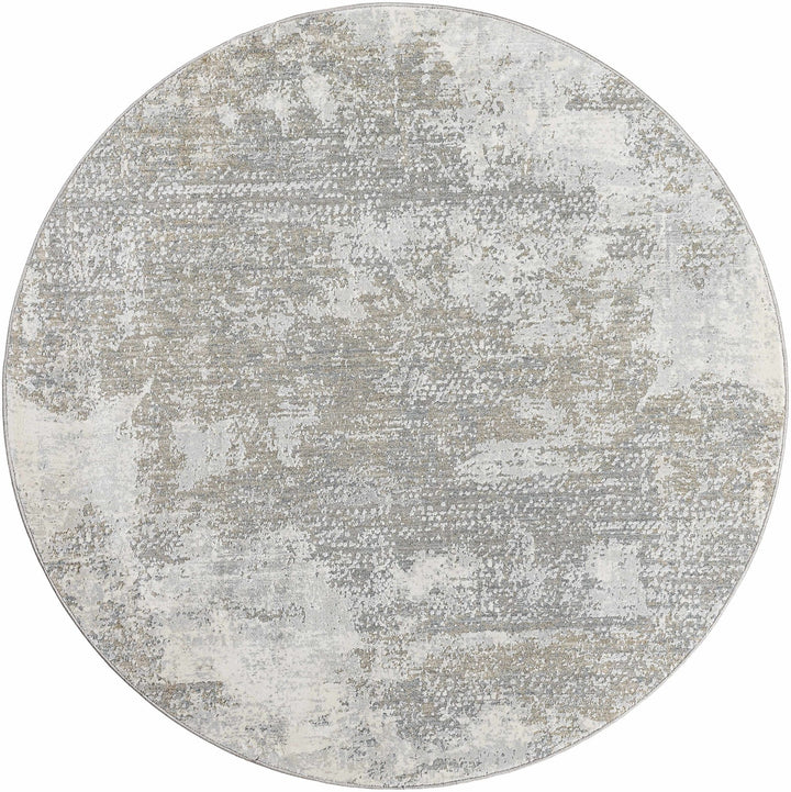 Adwoa Modern Abstract Design Gray & Brown Boutique Rug - The Rug Decor