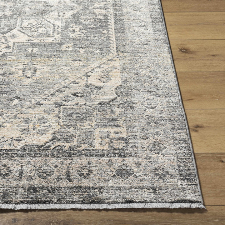 Ailsa Traditional Gray And Beige Area Rug - The Rug Decor