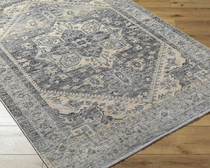 Ailsa Traditional Gray And Beige Area Rug - The Rug Decor