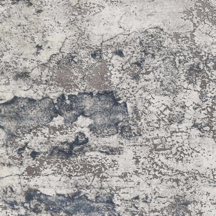 Ainslie Contemporary Abstract Gray Marble Rug - The Rug Decor