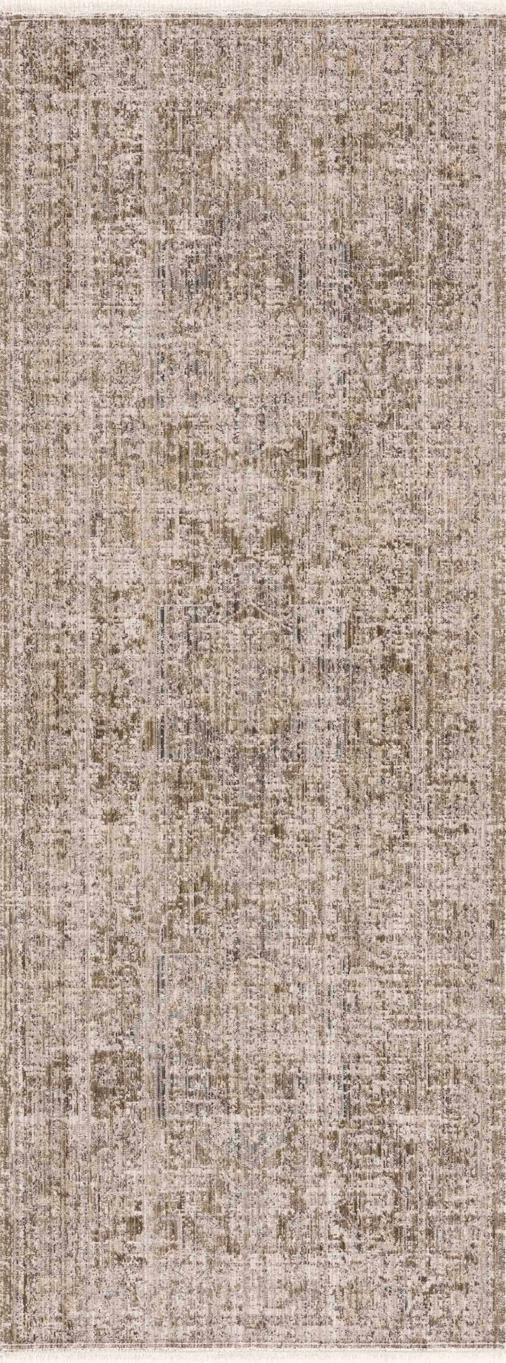 Aistys Washable Beige And Brown Machine Woven Outdoor Rug - The Rug Decor