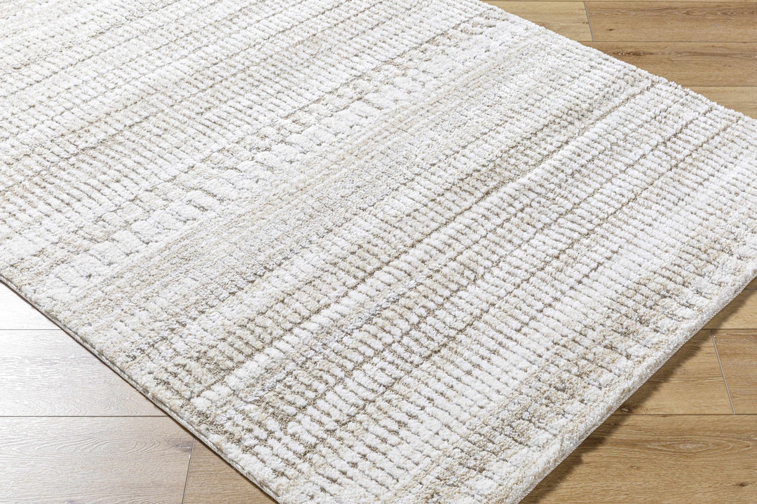 Akande Cream And Ivory Modern Style Rug - The Rug Decor