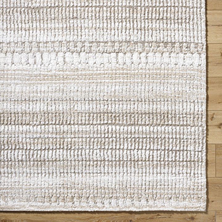 Akande Cream And Ivory Modern Style Rug - The Rug Decor