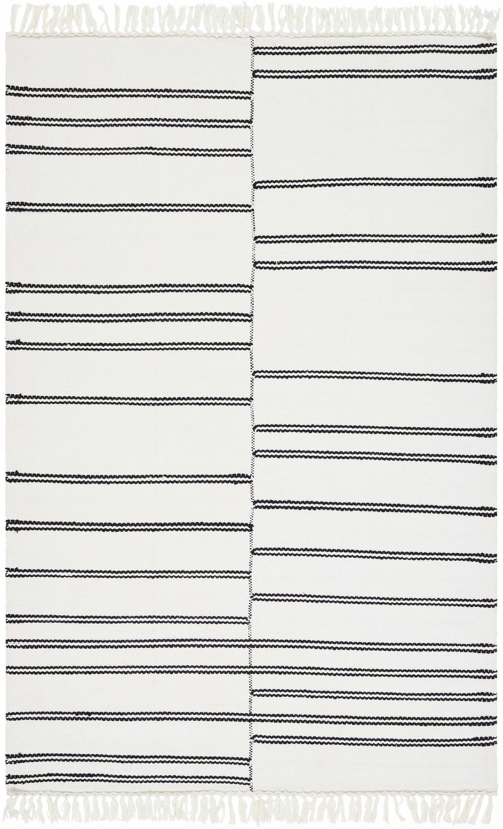 Akash Off White Modern Style Hand Woven Area Rug - The Rug Decor