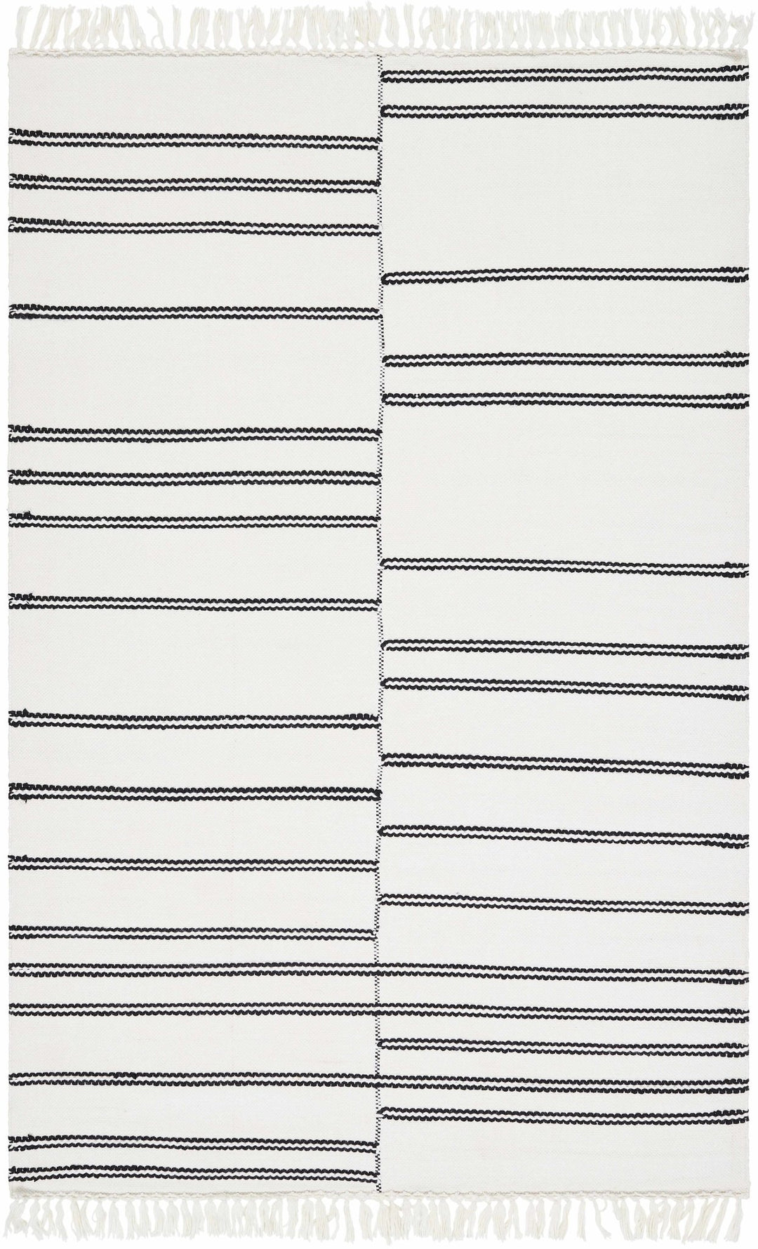 Akash Off White Modern Style Hand Woven Area Rug - The Rug Decor