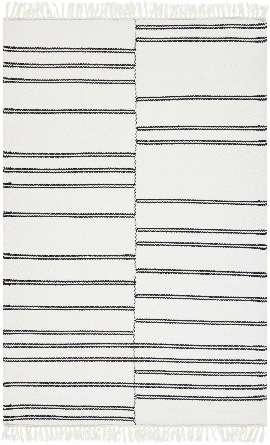 Akash Off White Modern Style Hand Woven Area Rug - The Rug Decor