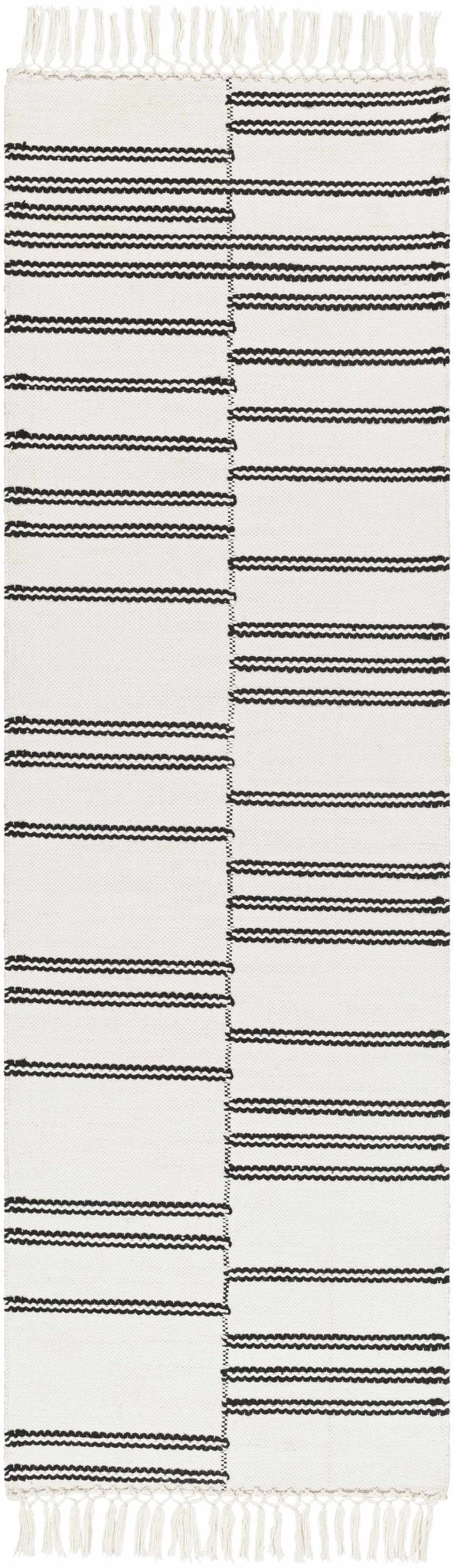 Akash Off White Modern Style Hand Woven Area Rug - The Rug Decor