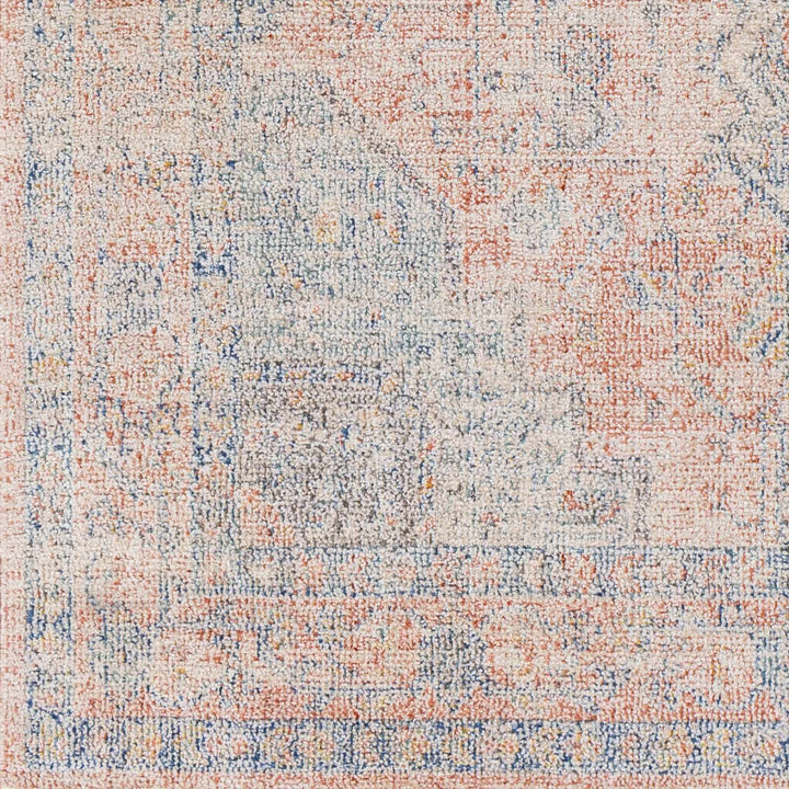 Akio Traditional Style Beige And Blue Area Rug - The Rug Decor