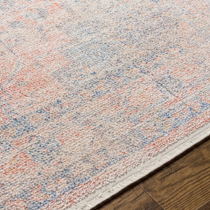 Akio Traditional Style Beige And Blue Area Rug - The Rug Decor