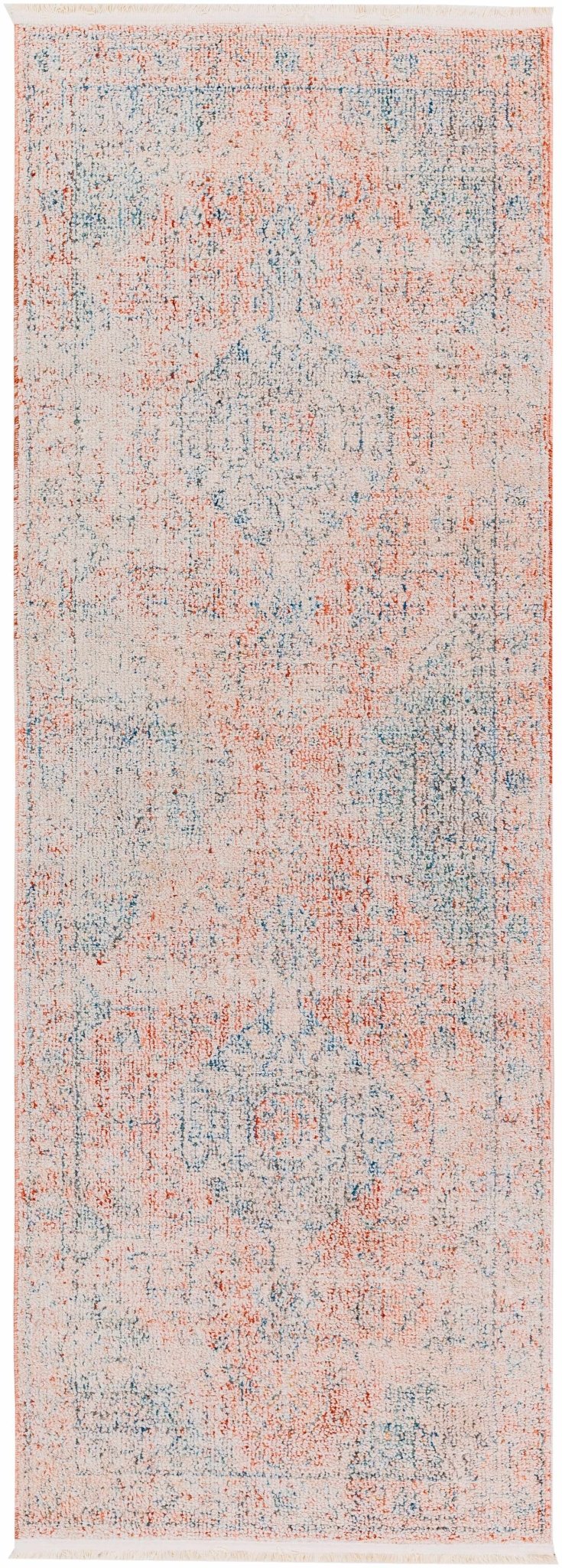 Akio Traditional Style Beige And Blue Area Rug - The Rug Decor