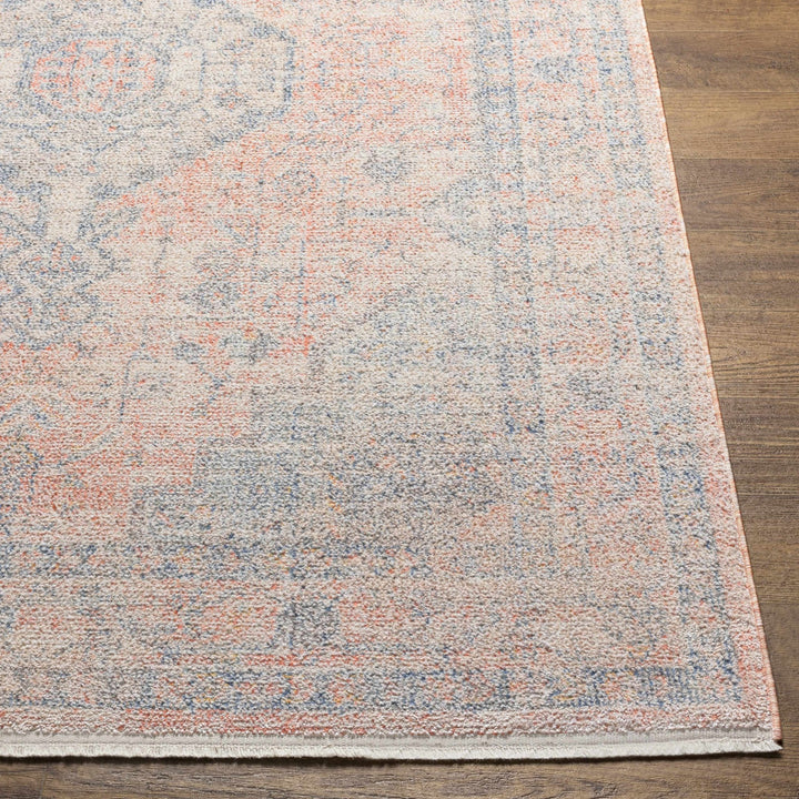 Akio Traditional Style Beige And Blue Area Rug - The Rug Decor
