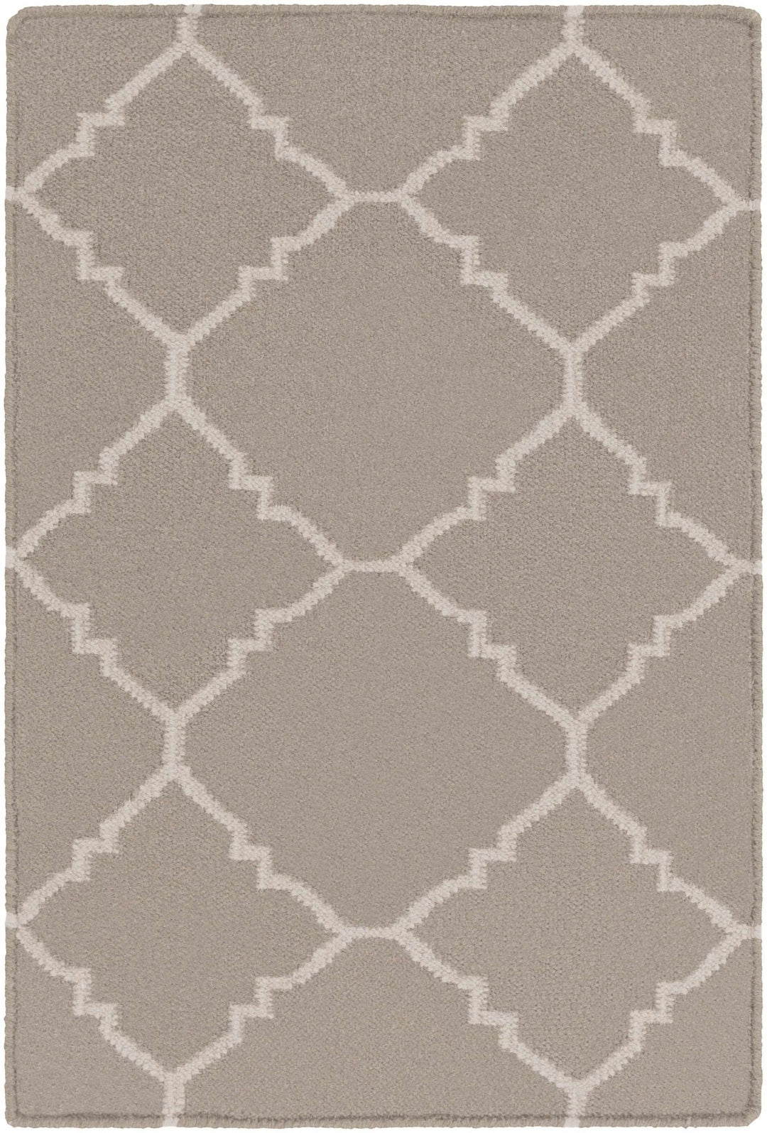 Akron Contemporary Geometrical Taupe Area Rug - The Rug Decor