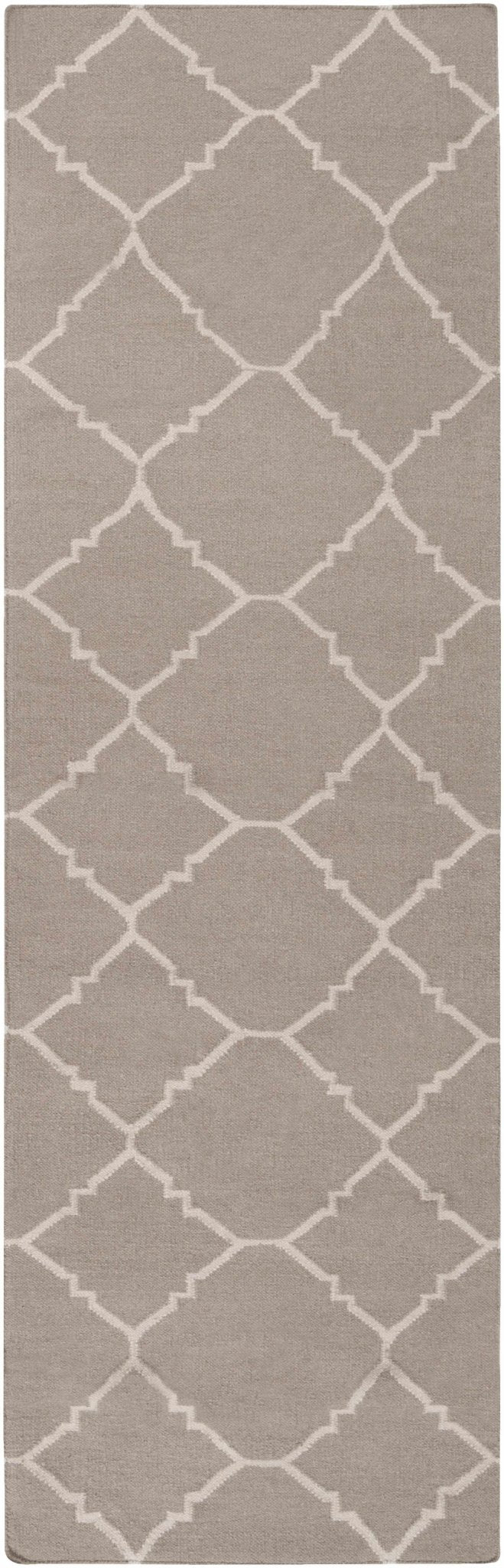 Akron Contemporary Geometrical Taupe Area Rug - The Rug Decor