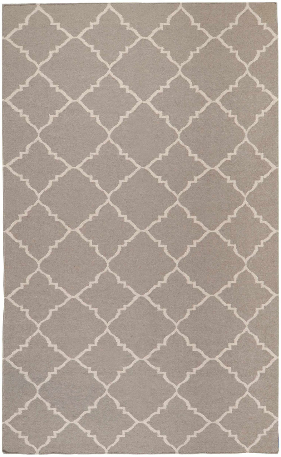 Akron Contemporary Geometrical Taupe Area Rug - The Rug Decor