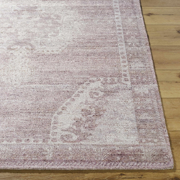 Alafin Traditional Style Hand Tufted Pink And Beige Area Rug - The Rug Decor