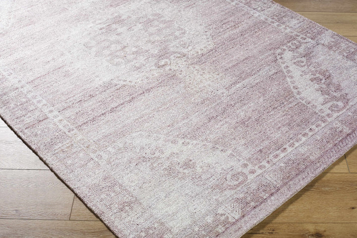 Alafin Traditional Style Hand Tufted Pink And Beige Area Rug - The Rug Decor