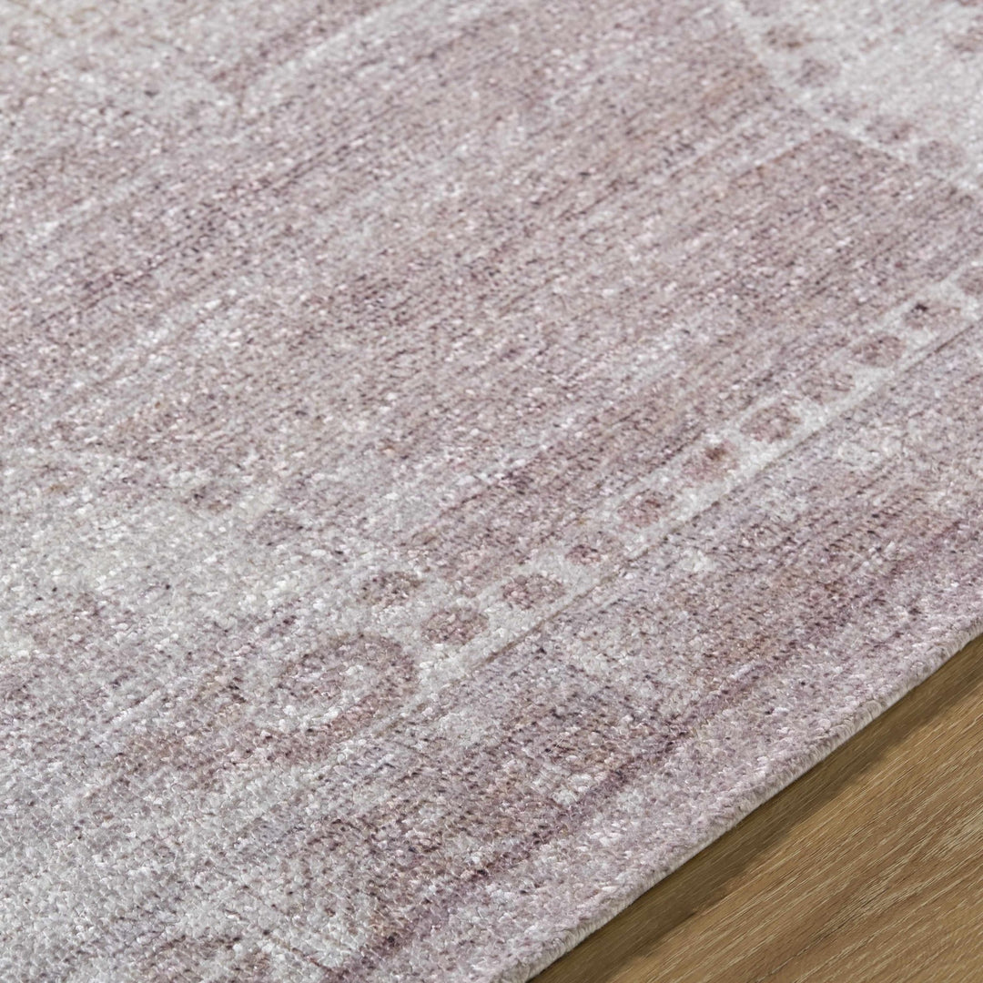 Alafin Traditional Style Hand Tufted Pink And Beige Area Rug - The Rug Decor