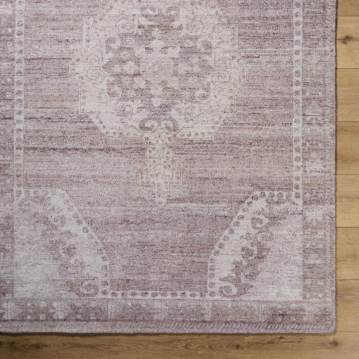 Alafin Traditional Style Hand Tufted Pink And Beige Area Rug - The Rug Decor